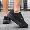 Herren-Laufschuhe, atmungsaktiv, Sport-Sneaker zum Schnüren, bequem, lässig, Wanderschuhe, Sportschuhe für das Training