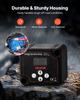 VEVOR Dual Battery Isolator Kit, 12V 140 Amp 13.3 mm² (6 AWG), Manual and Automatic VSR Voltage Sensitive Relay with Voltmeter, LCD Screen