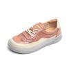 New spring and summer first-layer cowhide shallow-mouth single shoes women's retro casual thick-soled lightweight jelly-soled small white shoes
