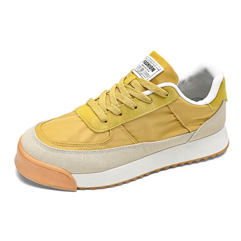 Fashion Genuine Leather Men Casual Shoes Popular Trendy Trekking Sneakers Leisure Walking Shoes Outdoor Man Skateboard Footwear Trainers