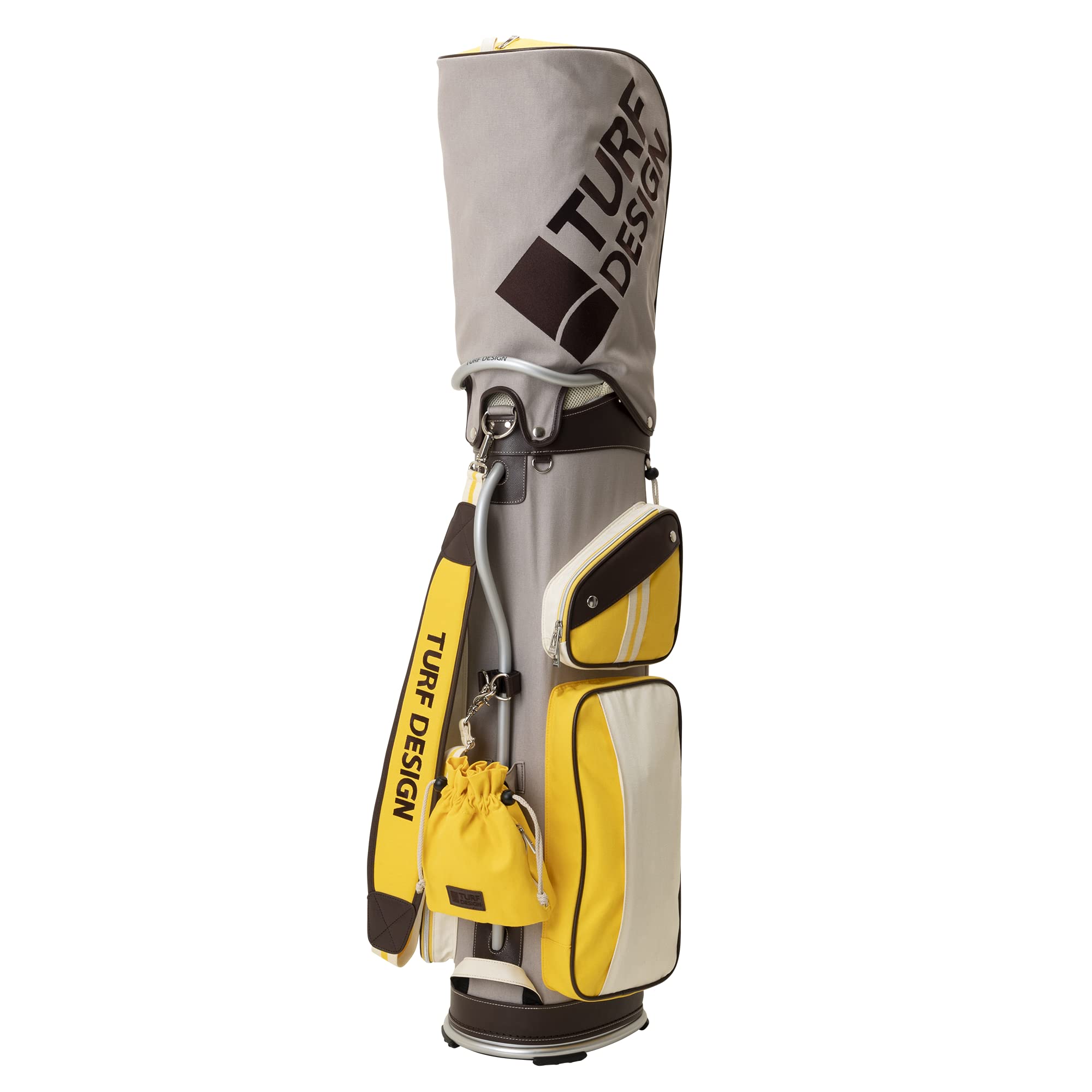 

TURF DESIGN Caddy Bag Type TDCB-2277 GY/LEM 9.5