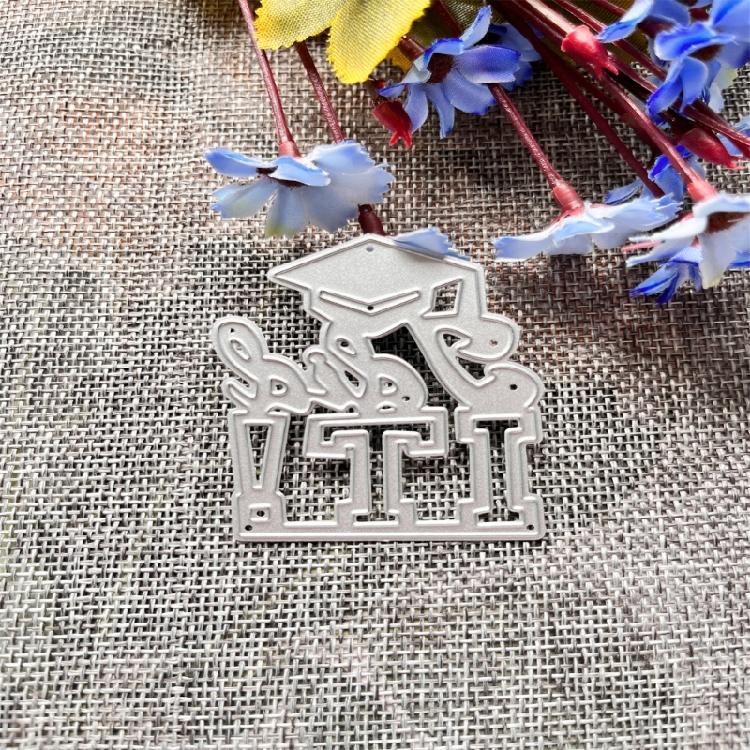 Graduation Metal Cutting Dies Embossing Template Stencil Scrapbooking for Card