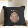 Funny Kanye West Meme Pillow Case  Comfy Pillow Cover For Living Room Sofa Novelty Pillowcases