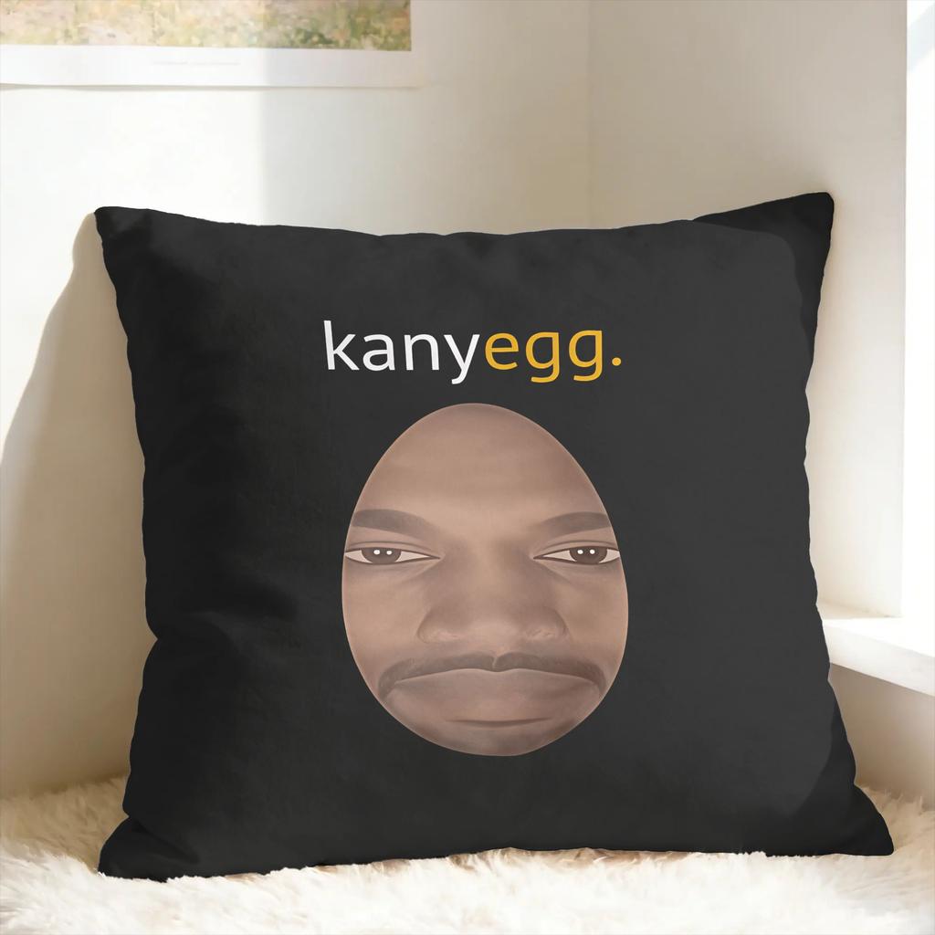 Funny Kanye West Meme Pillow Case  Comfy Pillow Cover For Living Room Sofa Novelty Pillowcases