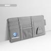 2026 New For VOLKSWAGEN VW PU Leather Car Sun Visor Ticket Card Storage Bag Accessories For Volkswagen GTI Scirocco Magotan Polo