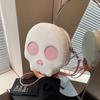 Niche Bizarre Skeleton Small Bag Women's New High-end Commuting Funny Messenger Mobile Phone Bag