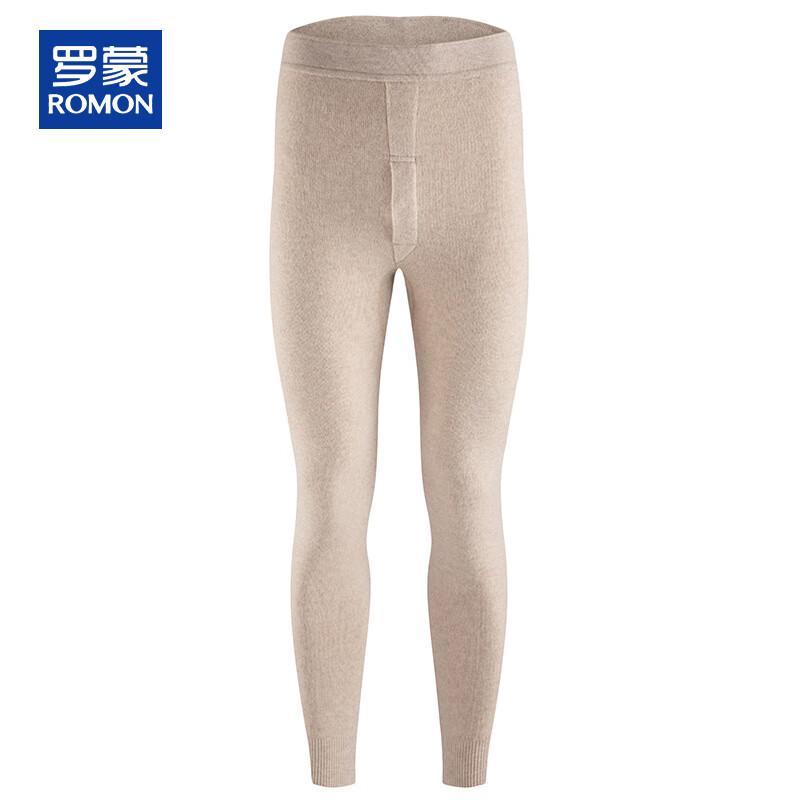 

ROMON Men s 100% Pure Wool Thermal Base Layer Pants L
