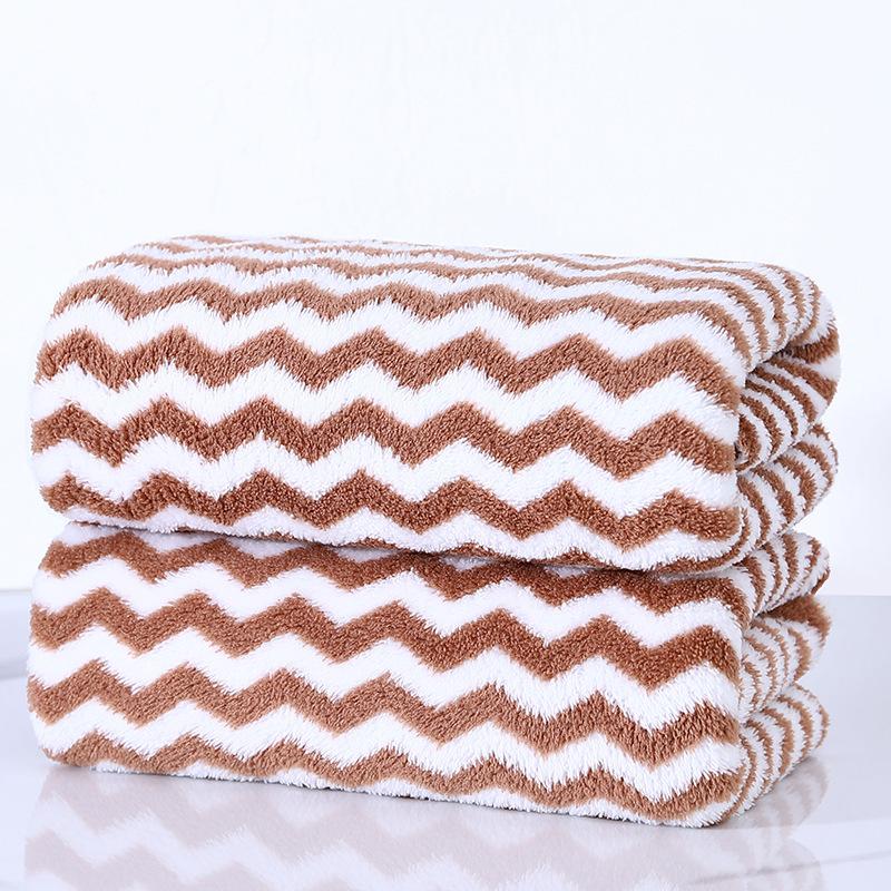 

Коралловое полотенце в подарок Полотенце для салона красоты Утолщенное Впитывающее Бытовое Банное полотенце 35*75