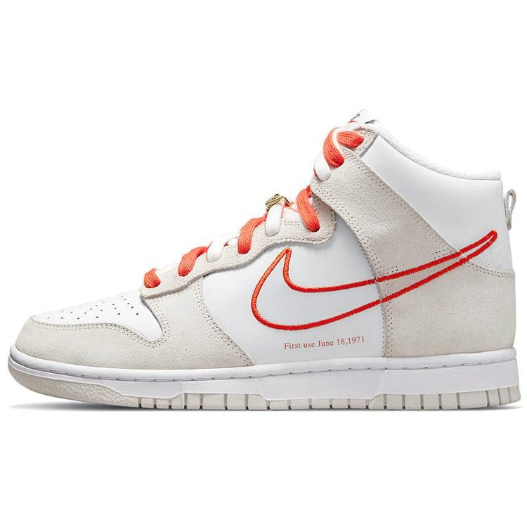(WMNS) Nike Dunk High SE  First Use Pack - White Orange  Women s DH6758-100 EU 35.5