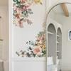 Plants Flowers Leaves Wall Stickers Room Decoration Bedroom Living Room Wall Decoration Wallpaper