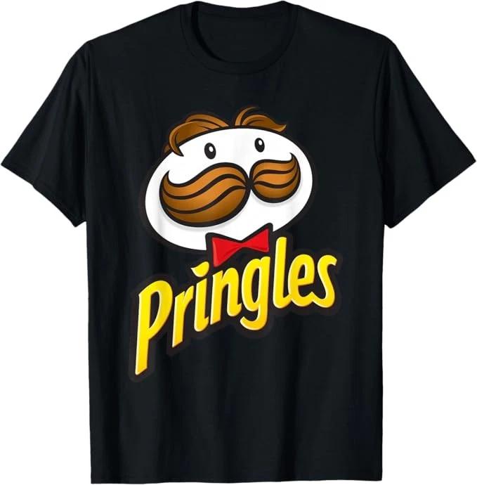 Pringles Logo Unisex T-Shirt Size S-4XL S
