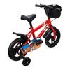 Kids Bike Adjustable Height 12 Inch Bike with Training Wheels Basket Pedals for 3 to 6 Years Old Boys Girls