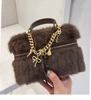 Box Bucket Bag Handbag Autumn And Winter Faux Fur Bags Women Shoulder Crossbody Bag Ladies Plush Hand Bags Bolsa Feminina Sac