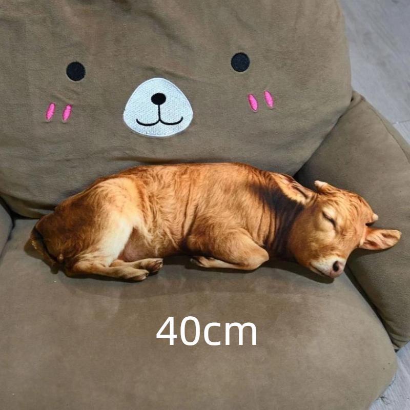 3D Printed Pig Stuffed Plush Pillow Realistic Soft Skin Friendly Fabric Cute Cushion for Sofa Bed Holiday Gift for Kids
