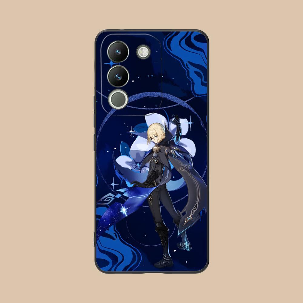 Game GI Dainsleif Phone Case for VIVO V60 V50 V40 V30 V29 V27 V25 V23 Pro Lite 5G Soft TPU Shockproof Cover