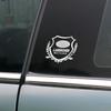 1 st Bilkaross 3D-stickers Veteaxemblem Bildekoration för Land Rover Range Rover Defender Freelander Discovery 1 2 3 Evoque Rover L322 L405