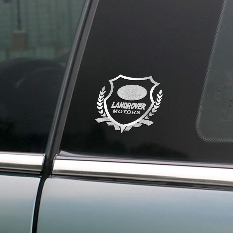 1Pcs Car Body 3D Stickers Wheat Ears Emblem Auto Decoration for Land Rover Range Rover Defender Freelander Discovery 1 2 3 Evoque Rover L322 L405