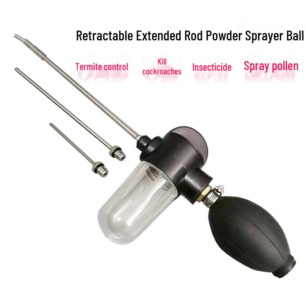 Retractable Insecticide Spray Powder with Extended Tube for Termite and Pest Control on Plants and Flowers