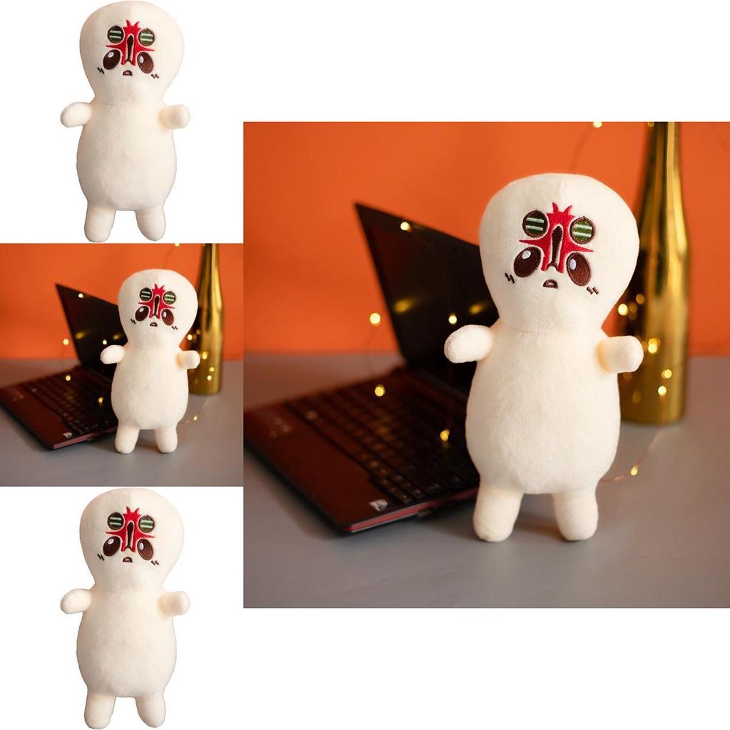 Schattige 25 cm SCP-173 Pegatinas pluche knuffel, zachte pluche pop voor verzamelaars.