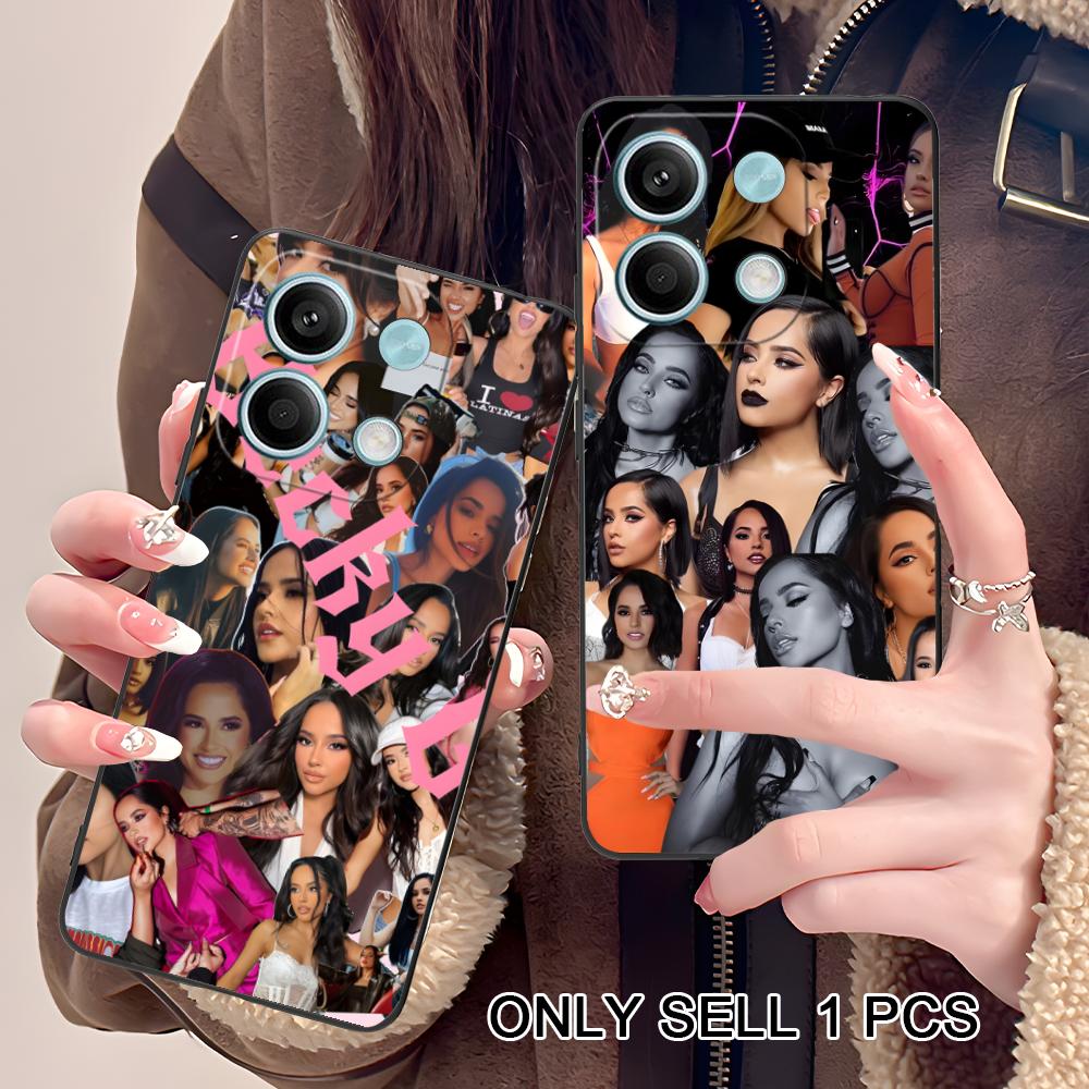 Fashion Becky G Matte TPU Mobile Phone Case for POCO M7 M6 M5 M4 M3 X7 X6 X5 X4 X3 Pro GT 5G Colorful Printing Cover