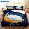 Polar Bear Duvet Cover Duvet Cover With Polar Bear Pattern Suitable For Children Boys Girls And Adults Comfortable Breathable