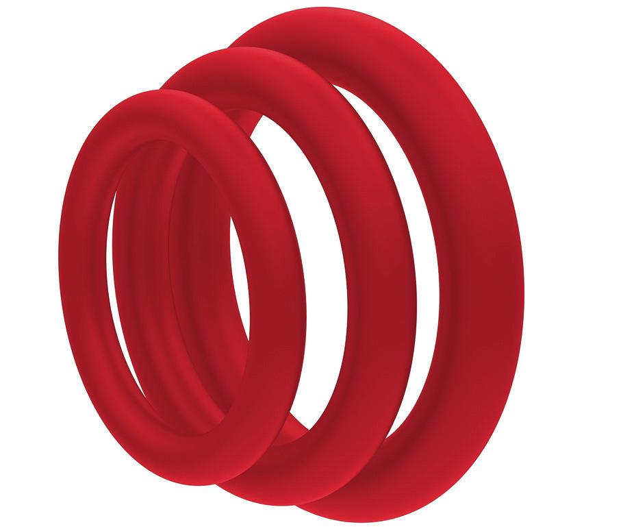 3pcs Penis Ring Sex Toys for Men Luminous Locking Ring Delayed Ejaculation Long Lasting Foreskin Orthosis Resistance Ring Adults