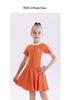 2026 Girls' One-Piece Swimsuit: Sun Protection, Quick-Dry, Short-Sleeve Swimwear for Medium & Large Children