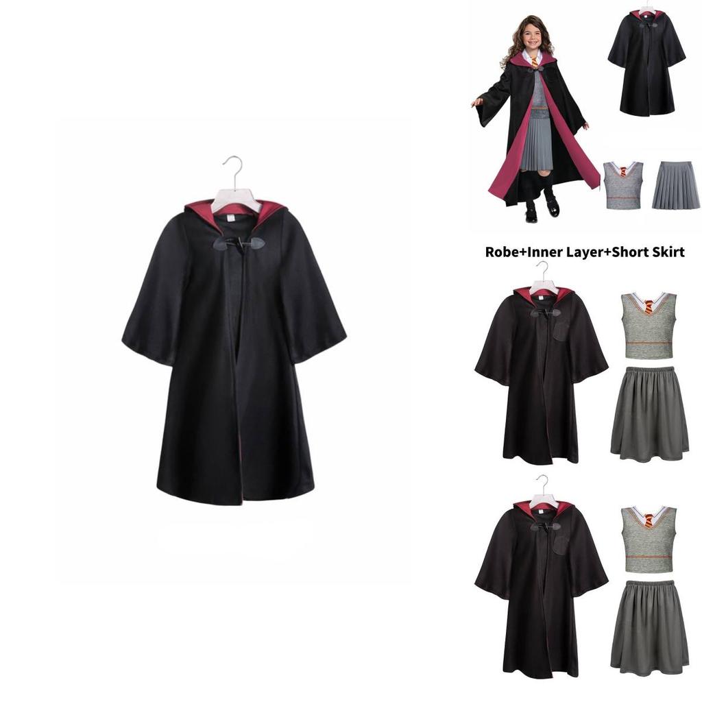 Harry Potter Cosplay Dress For Children Soft Polyester Material Perfect For Performance And Parties