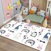 Cartoon Rugs for Bedroom Kids Cute Animal Carpet Modern Style Baby Mat Soft Children's Room Rug Non-slip Nordic Style Decoration