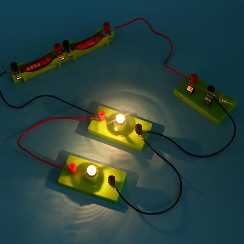 Tech Small DIY Science: Children s Circuit Experiment Kit for Series and Parallel Connections deluxe версии