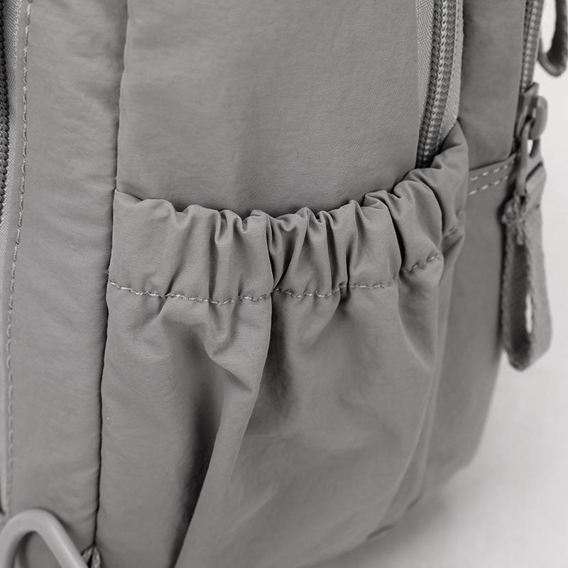 Multi-functional Chest Bag Solid Color Women's Backpack Multi-layer Men's Crossbody Bag