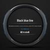 Jaguar Steering Wheel Cover: XEL, XFL, F-PACE, XJ, Suede & Leather, All-Seasons