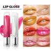 Brillo de labios brillante Esmalte de labios nacarado 8 colores Labio líquido espejo Brillo de labios de miel Brillo de labios de larga duración Alto pigmento Lápiz labial hidratante de destello fino