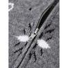Lässiger Cardigan Damen Locker Stehkragen Reißverschlusstaschen All-Match Pullover Frühling Dicke Warme Strickware