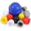 Hexagon Nut Bolt Plastic Protection Caps (100 Pcs)
