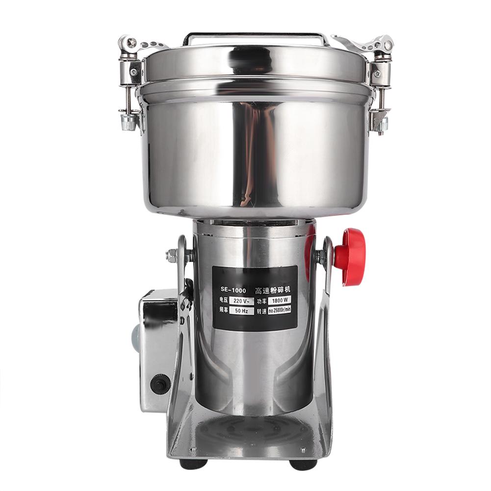 1000g Mini Electric Grinder Household Dry Grinding Whole Grains Chinese Herbal Grinding Machine