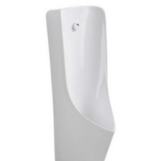 Men's Wall-Mounted Ceramic Urinal with Automatic Sensor for Schools and Public Places