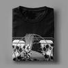 Men's T-Shirt Vlad Dracula A Skull Portrait Casual Pure Cotton Tee Shirt Short Sleeve T Shirts Crewneck Tops Graphic