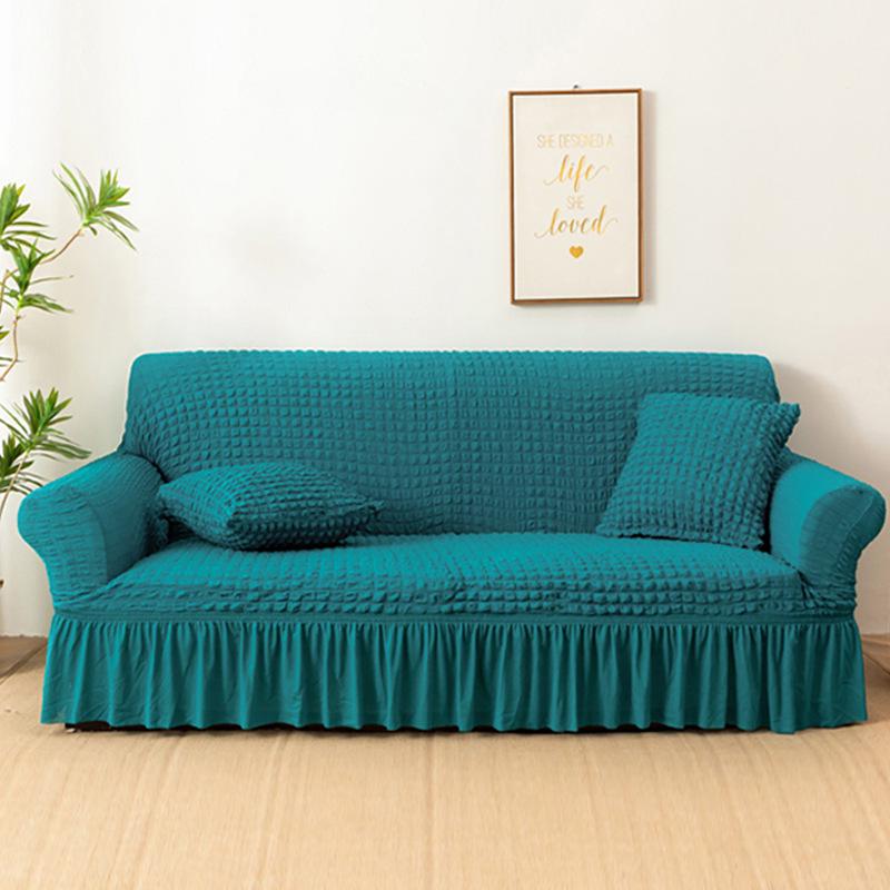 Anti-Slip Lace Gauze Sofa Cover - Thickened, Dustproof, All-Season Protection