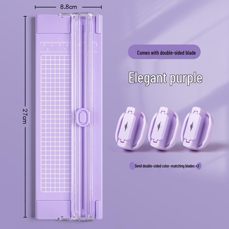 Dual-Function A4 Paper Cutter for Office & Craft Use