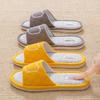 Linen Slippers Cotton and Linen Spring and Autumn Four Seasons Indoor Home Non-slip Summer Couple