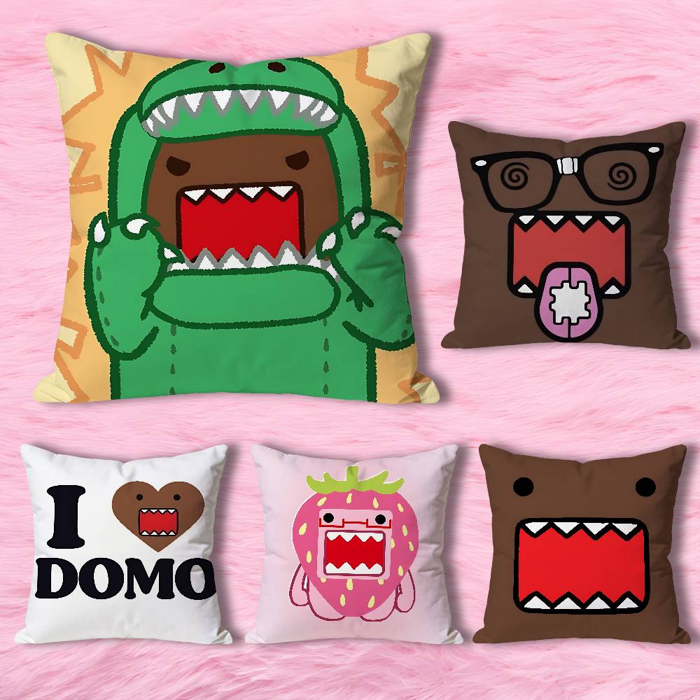 D-Domo Cute K-Kuns Various Sizes Square Pillow Case For Car Home Bedchamber Decor Custom Valentine Gift