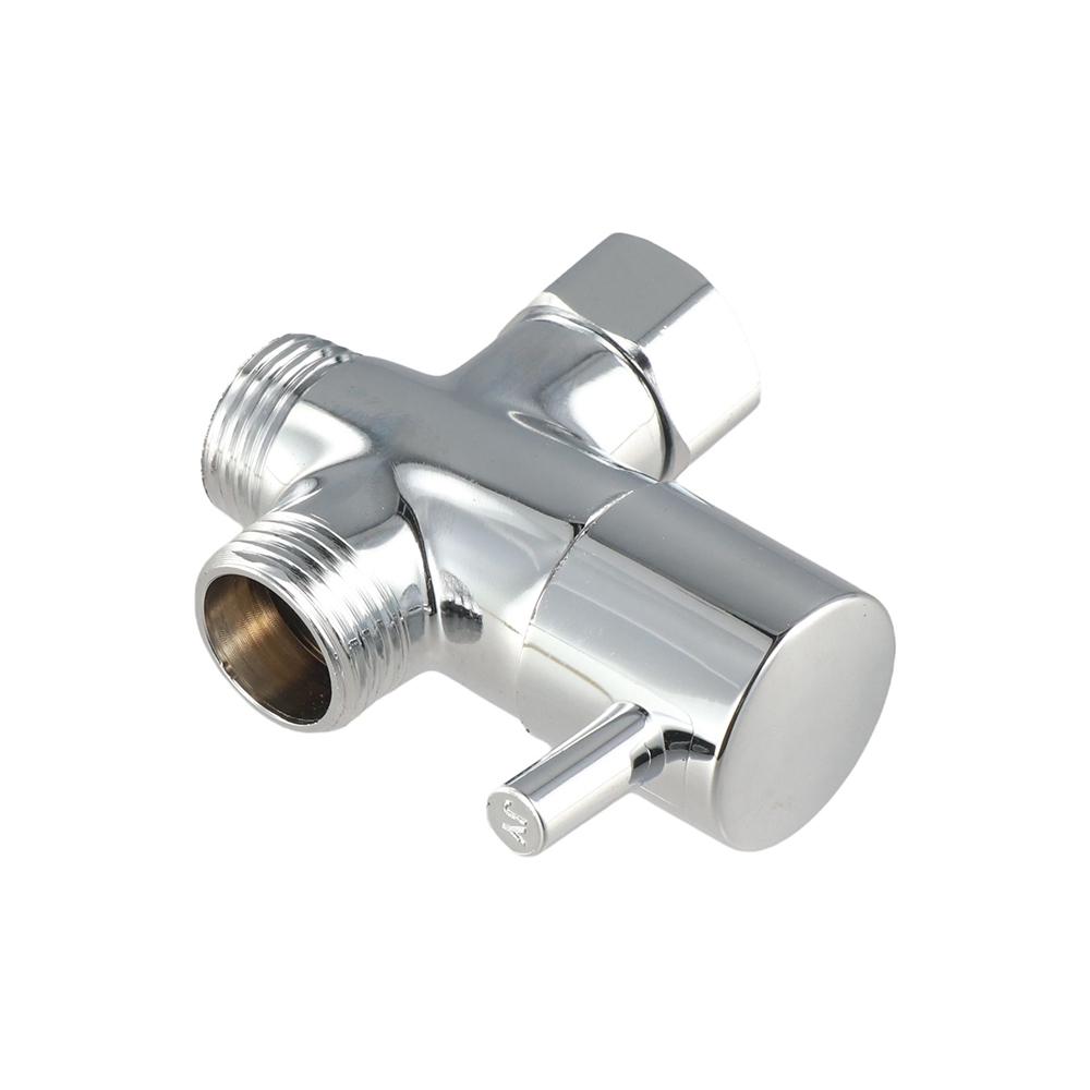 Three Function 3 Way Shower Head Diverter Valve Brass Shower Head Diverter  Home