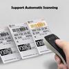 Mini Bluetooth Barcode Scanner Packot Wireless Qr Code Reader Portable 1D 2D Bar Scanner Handheld for Courier Logistic Shop
