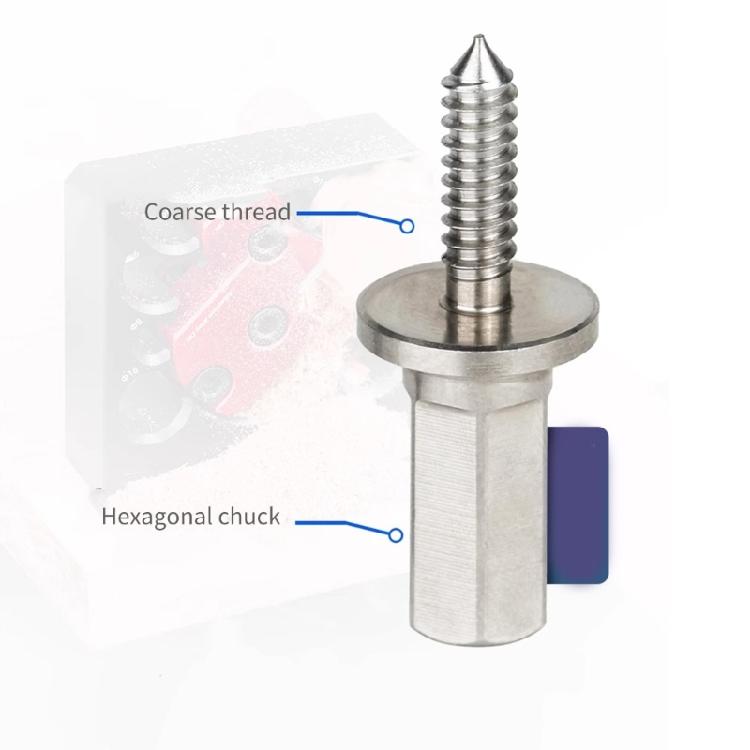 Electric Drill Milling Dowel Round Rod Auxiliary Tool Dowel Maker Jig for Wood