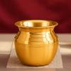 Lota/Kalash 100% Ottone Puro per Puja (600 ml) |