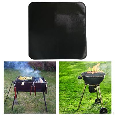 Tapis de camping ignifuge résistant à la chaleur pour cheminée, barbecue, feu sous