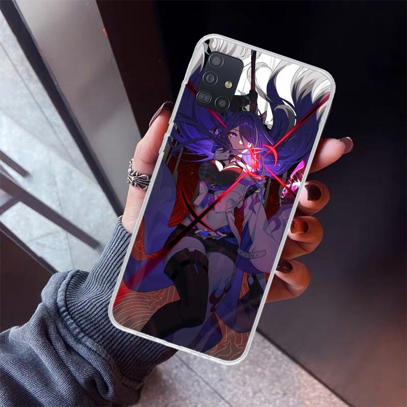 

Honkai Star Rail Acheron Phone Case For Samsung Galaxy A52 A51 A50S A32 A22 A12 A02S A72 A71 A31 A70 A30S Note 20 Ultra 10 Plus Samsung A72