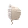 Baby koi Baby Clothes Long Set with Lace Solid 3M Bodysuit, Sleeve, Spring/Autumn, Girls, 2-Piece Hat, Coverall, Newborn, Baby, Pre-birth Gift, Gray,