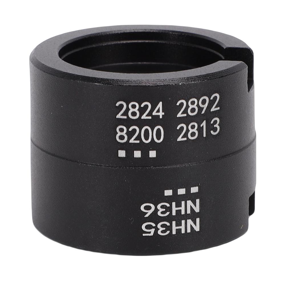 Watch Movement Holder Fit for 2824 2892 8200 2813 35 36 Movement Aluminum Alloy Watch Repair Assembly Tool Black